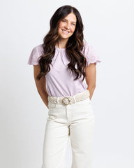 Lovely Eyelet Tee