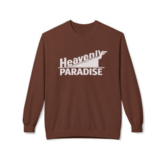 Heavenly Paradise Crewneck Sweatshirt - Vintage Flight Graphic