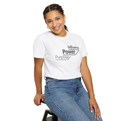 Motivational 'Power • Influence • Purpose' T-Shirt