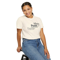 Motivational 'Power • Influence • Purpose' T-Shirt