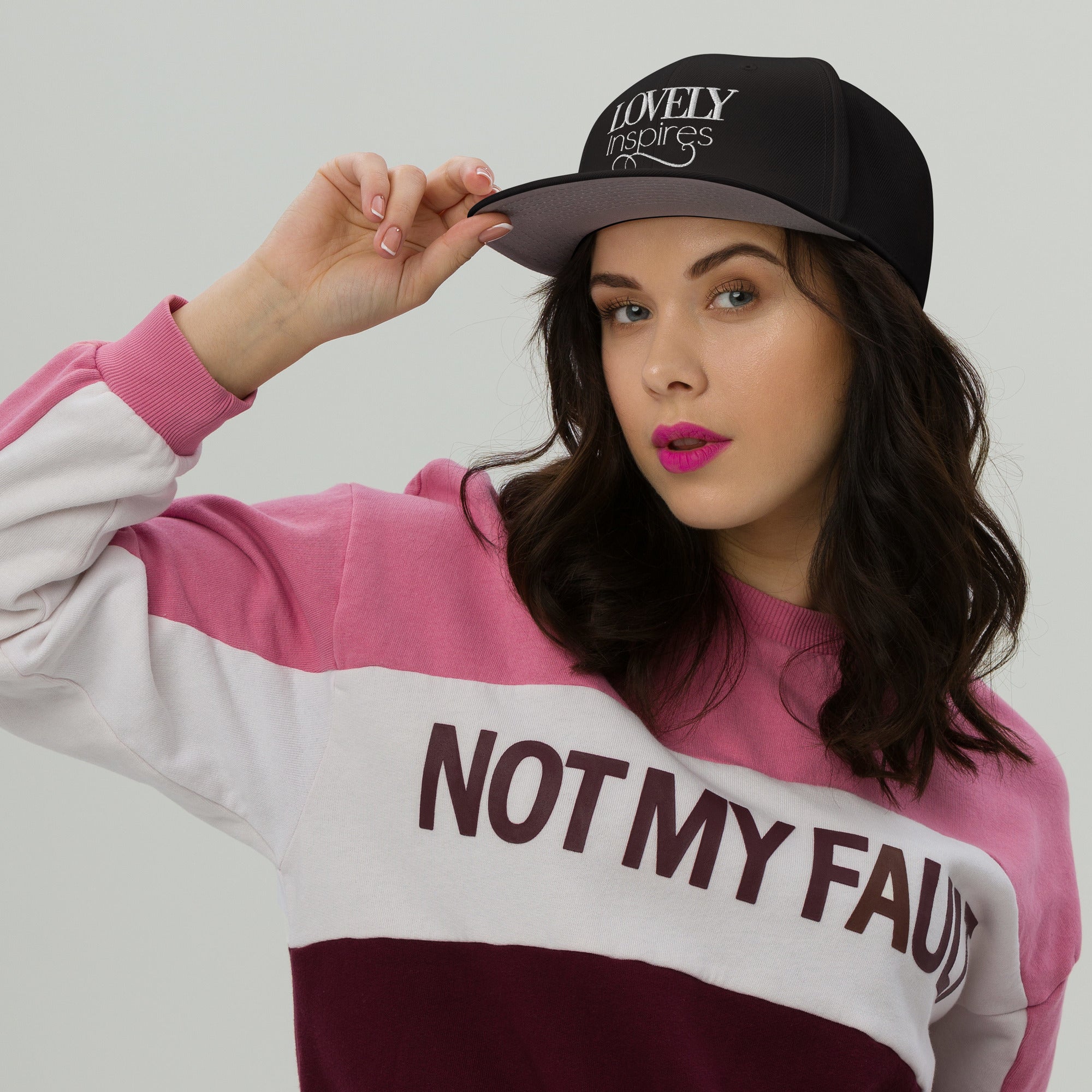 Lovely Inspires Snapback Hat