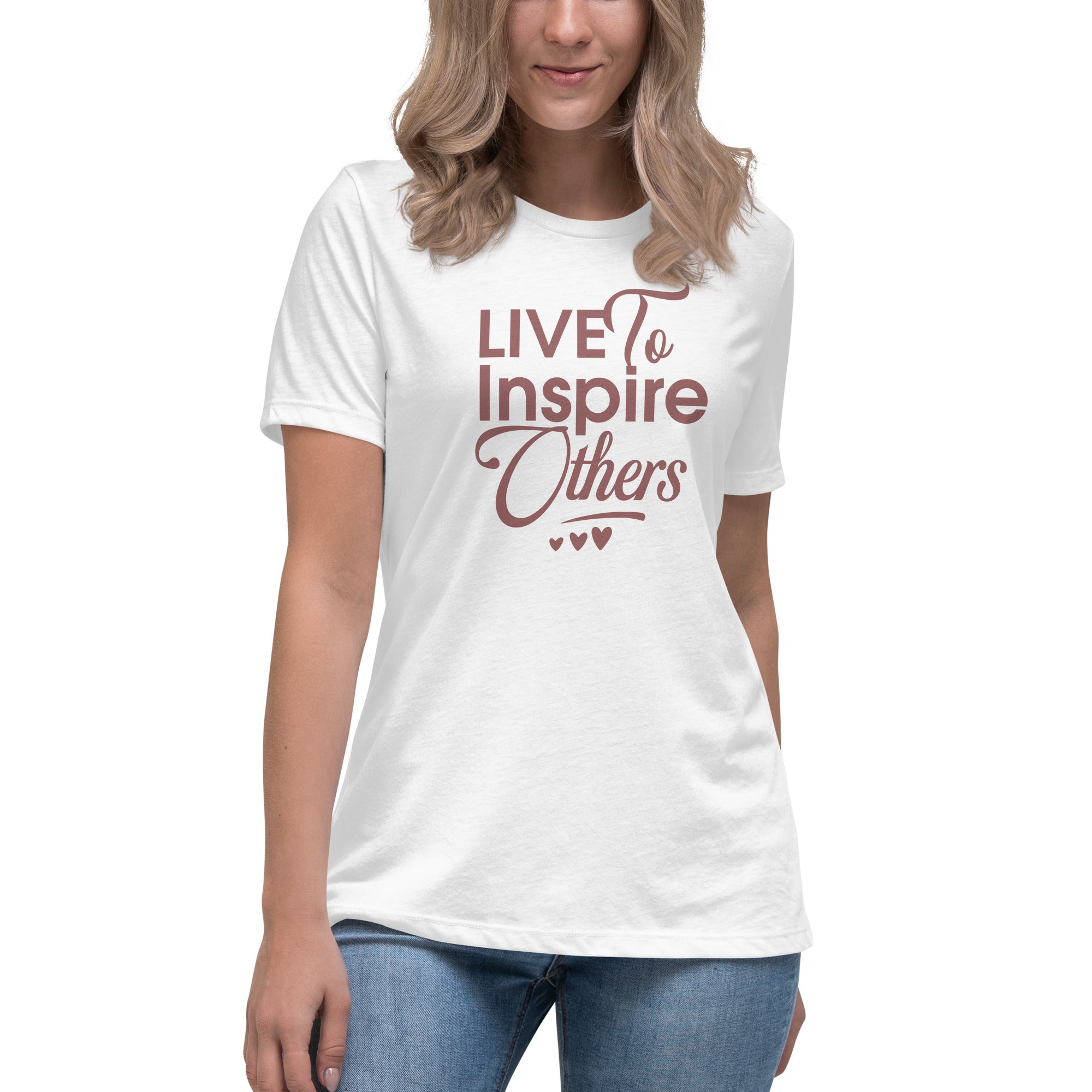 Live-Inspire-Others - Women's Relaxed T-Shirt