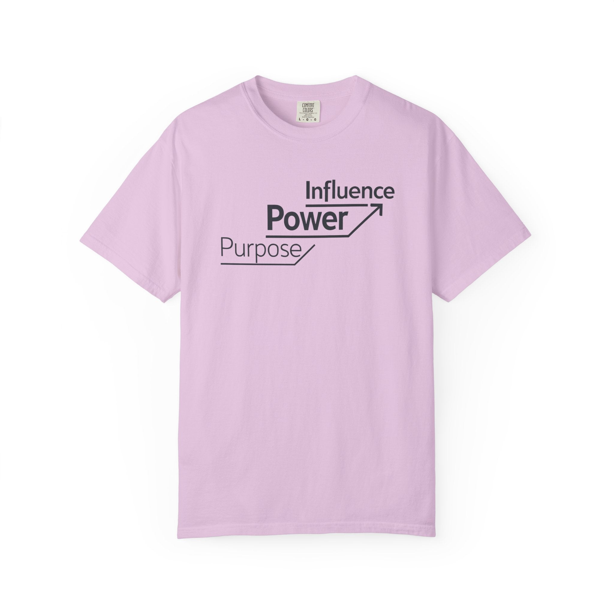Motivational 'Power • Influence • Purpose' T-Shirt