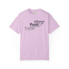 Motivational 'Power • Influence • Purpose' T-Shirt