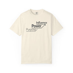 Motivational 'Power • Influence • Purpose' T-Shirt