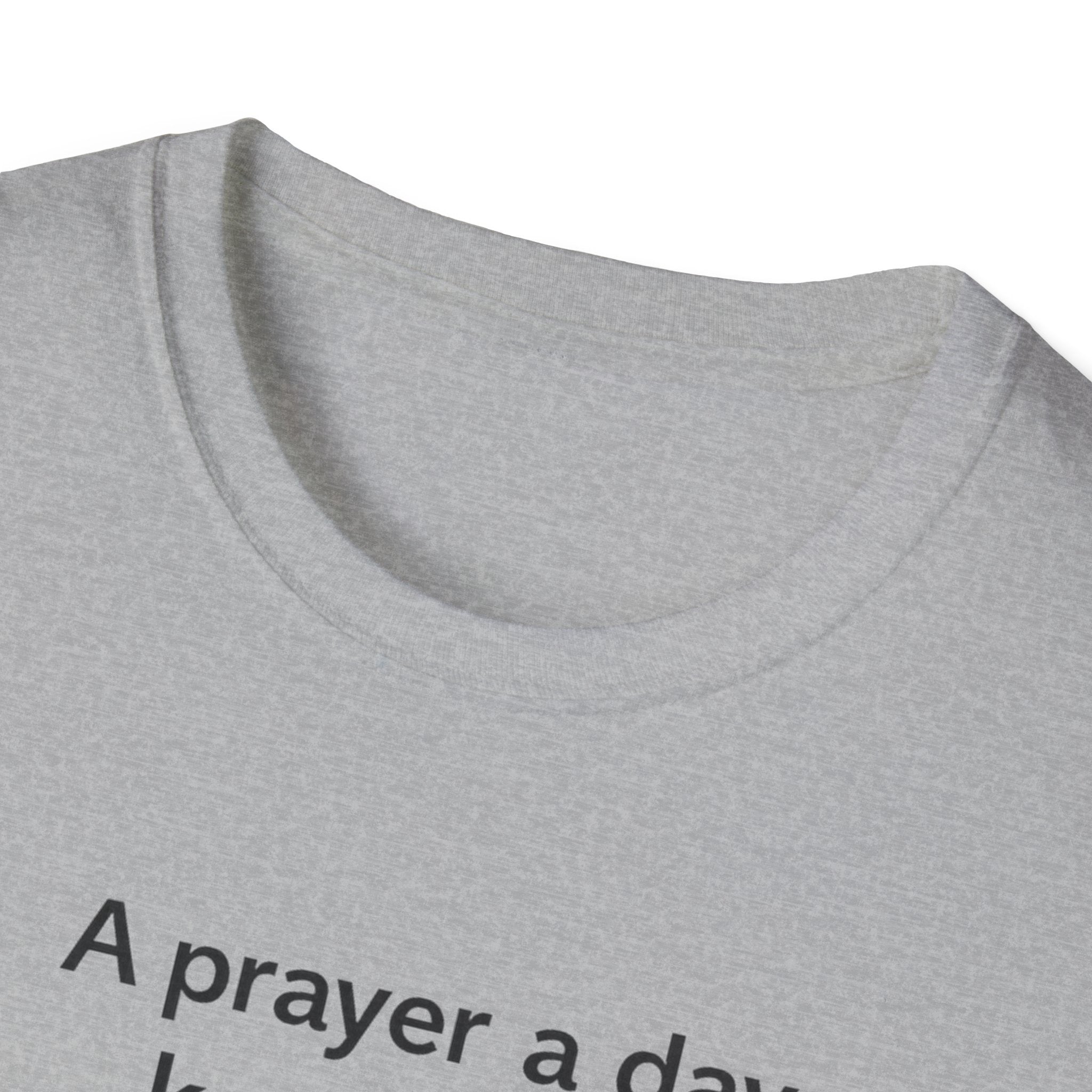 Prayer Keeps Temptations Away T-Shirt — Christian Faith Inspirational Tee