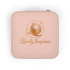 Compact Princess Jewelry Travel Case – Portable Ring & Earring Organizer