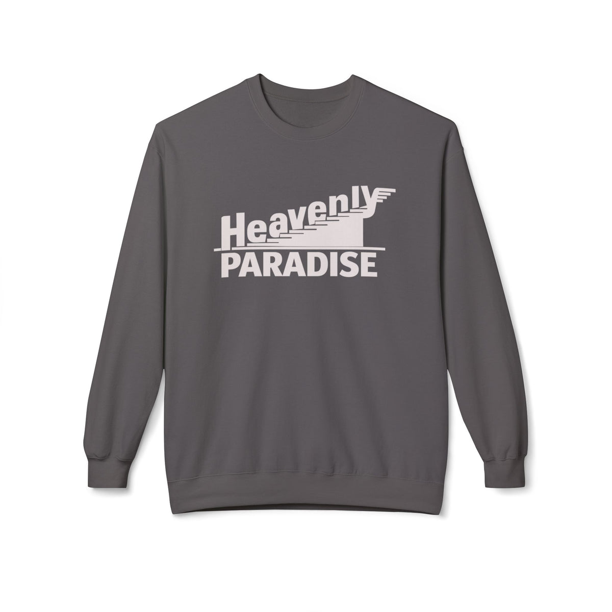 Heavenly Paradise Crewneck Sweatshirt - Vintage Flight Graphic