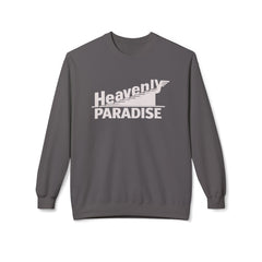 Heavenly Paradise Crewneck Sweatshirt - Vintage Flight Graphic