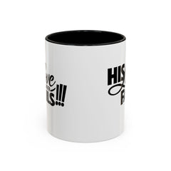 His Love Never Fails Coffee Mug — Inspirational Christian Accent Mug (11/15oz)