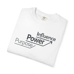 Motivational 'Power • Influence • Purpose' T-Shirt