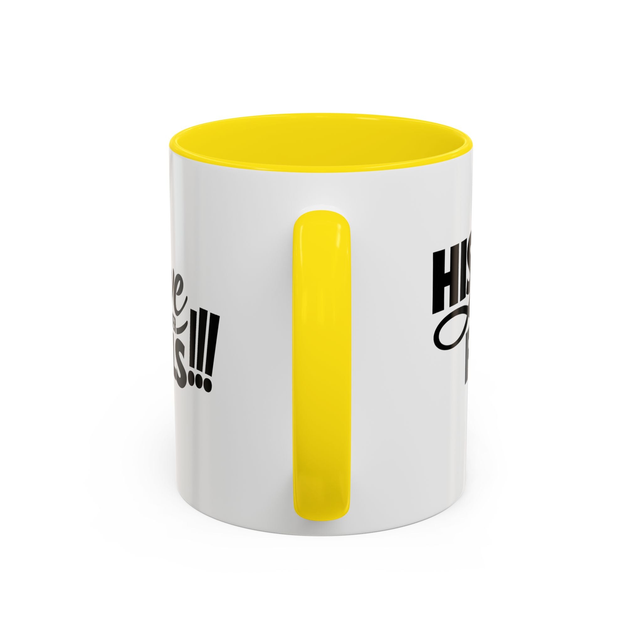 His Love Never Fails Coffee Mug — Inspirational Christian Accent Mug (11/15oz)