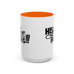 His Love Never Fails Coffee Mug — Inspirational Christian Accent Mug (11/15oz)