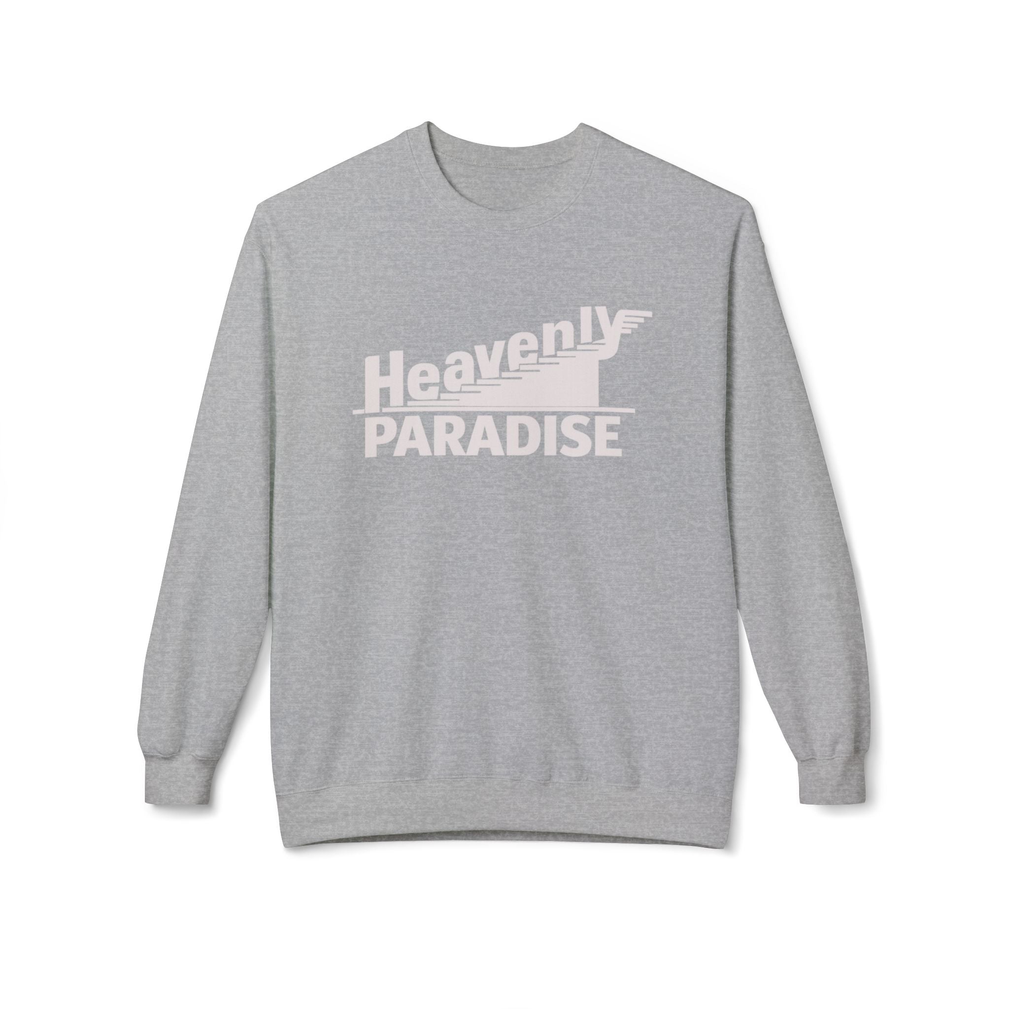 Heavenly Paradise Crewneck Sweatshirt - Vintage Flight Graphic