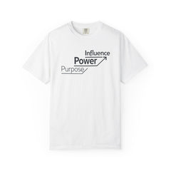 Motivational 'Power • Influence • Purpose' T-Shirt