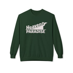 Heavenly Paradise Crewneck Sweatshirt - Vintage Flight Graphic