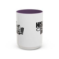 His Love Never Fails Coffee Mug — Inspirational Christian Accent Mug (11/15oz)