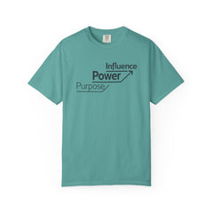 Motivational 'Power • Influence • Purpose' T-Shirt
