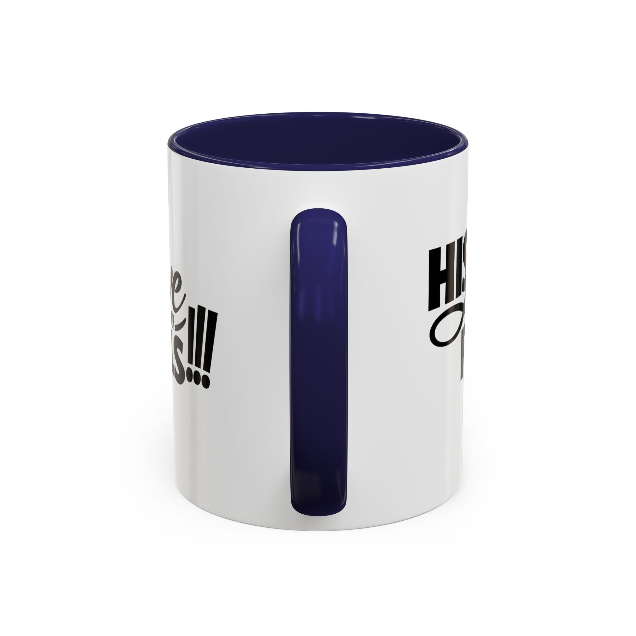 His Love Never Fails Coffee Mug — Inspirational Christian Accent Mug (11/15oz)