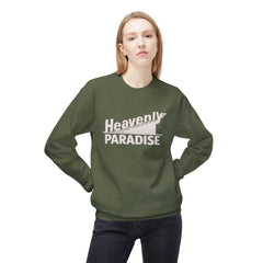 Heavenly Paradise Crewneck Sweatshirt - Vintage Flight Graphic