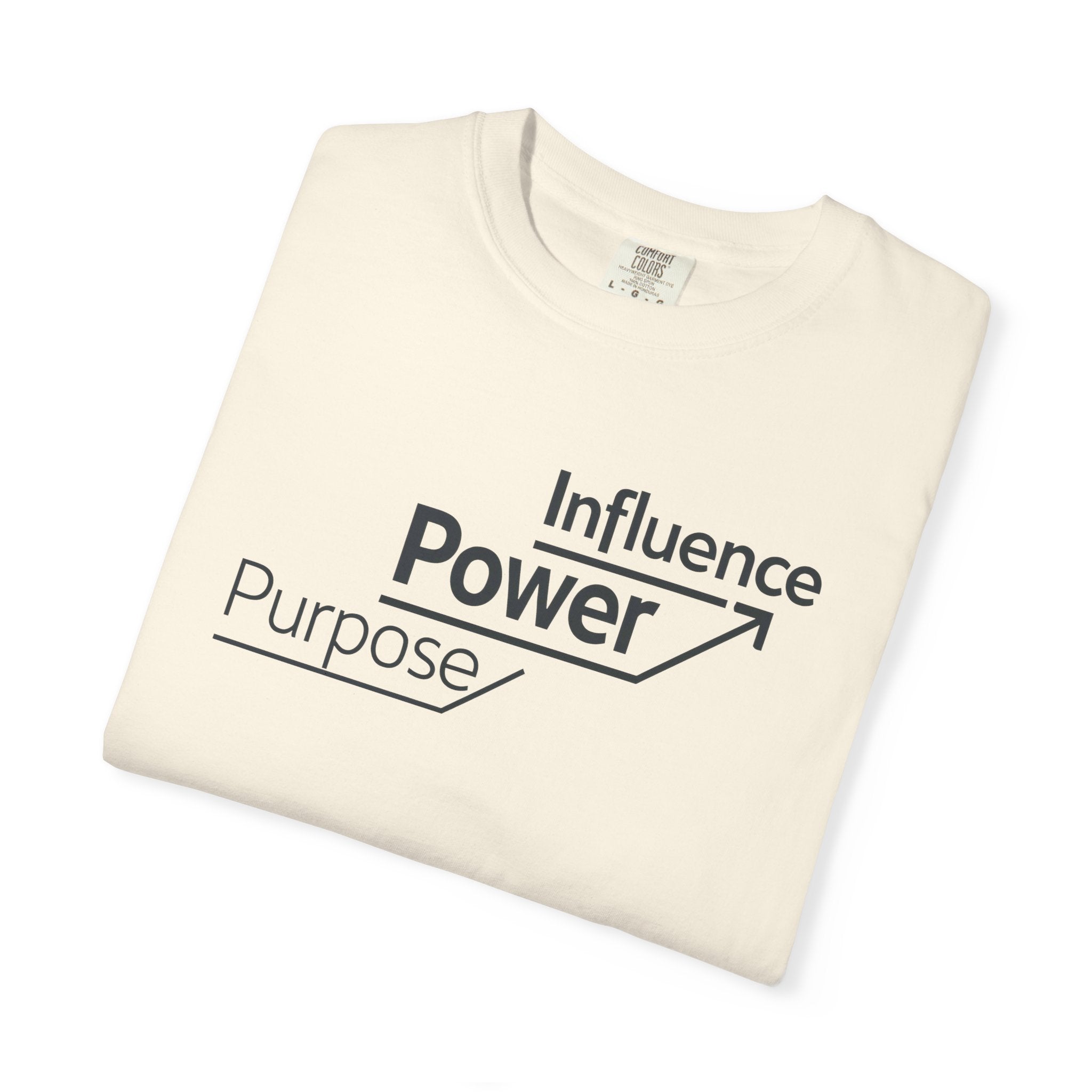 Motivational 'Power • Influence • Purpose' T-Shirt