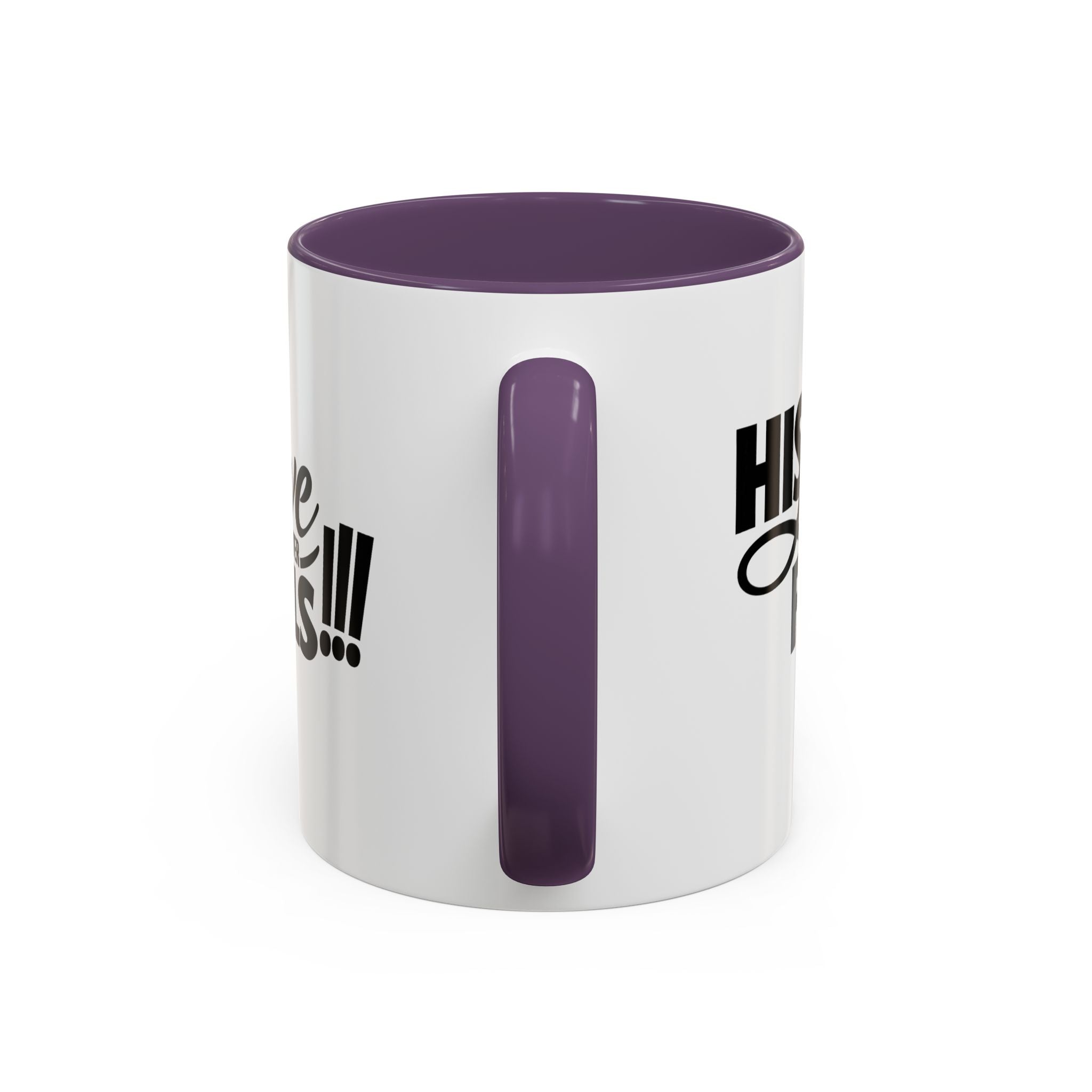 His Love Never Fails Coffee Mug — Inspirational Christian Accent Mug (11/15oz)