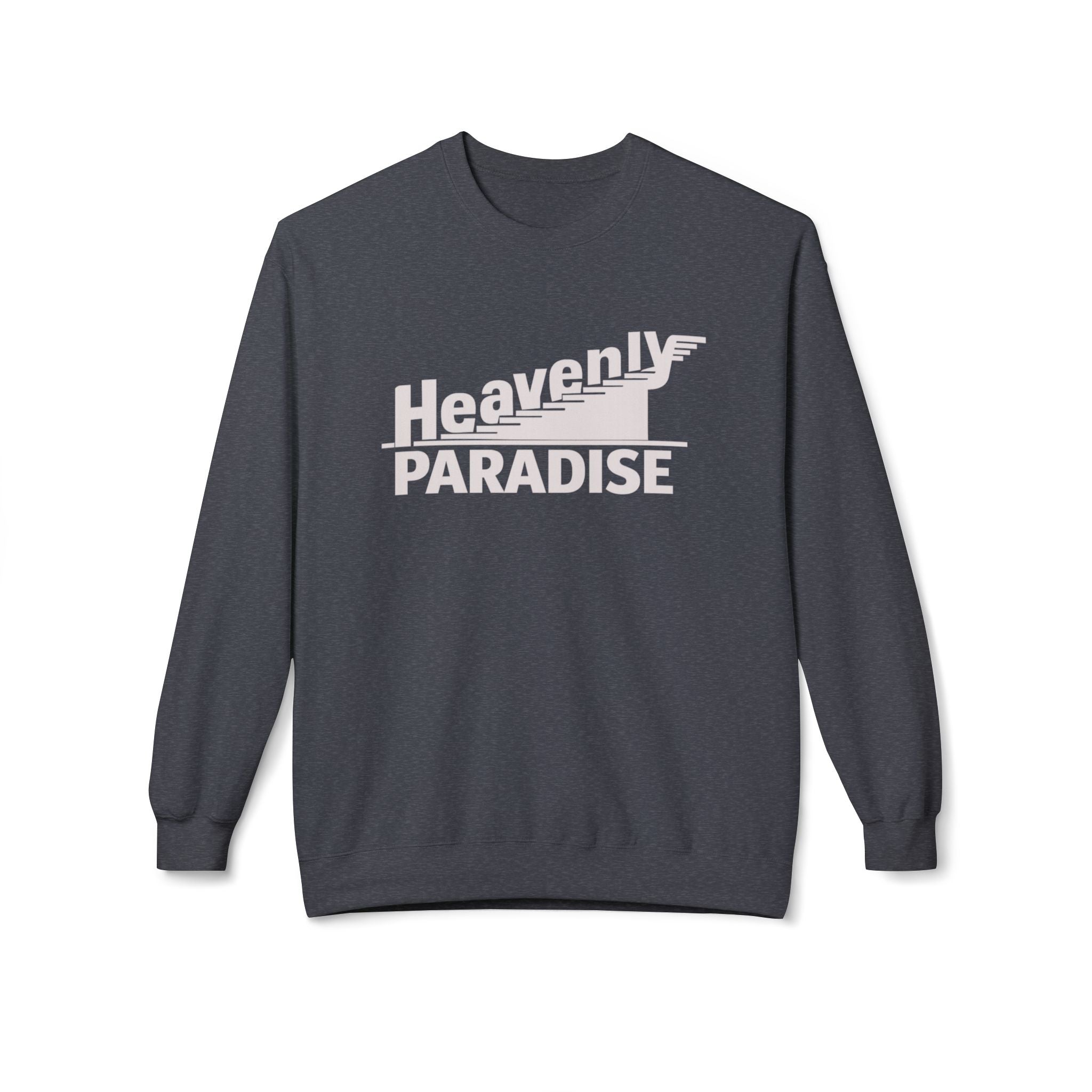 Heavenly Paradise Crewneck Sweatshirt - Vintage Flight Graphic