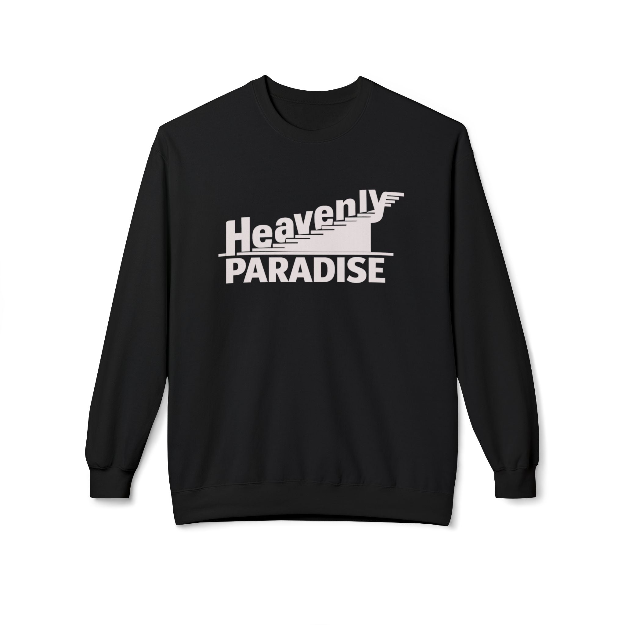 Heavenly Paradise Crewneck Sweatshirt - Vintage Flight Graphic