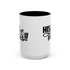 His Love Never Fails Coffee Mug — Inspirational Christian Accent Mug (11/15oz)