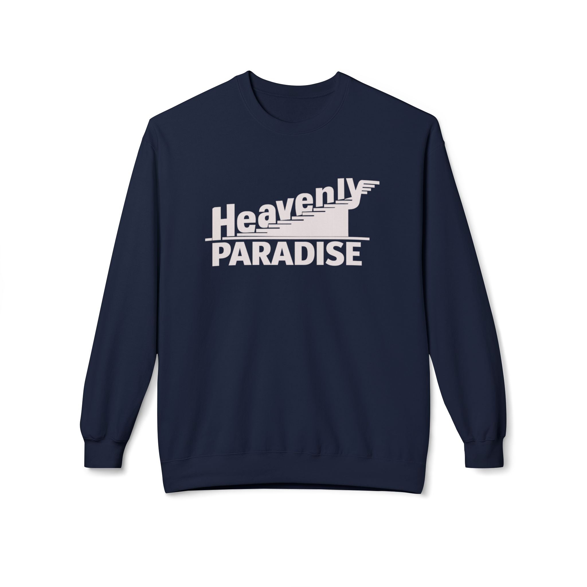 Heavenly Paradise Crewneck Sweatshirt - Vintage Flight Graphic