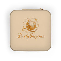 Compact Princess Jewelry Travel Case – Portable Ring & Earring Organizer