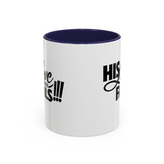 His Love Never Fails Coffee Mug — Inspirational Christian Accent Mug (11/15oz)