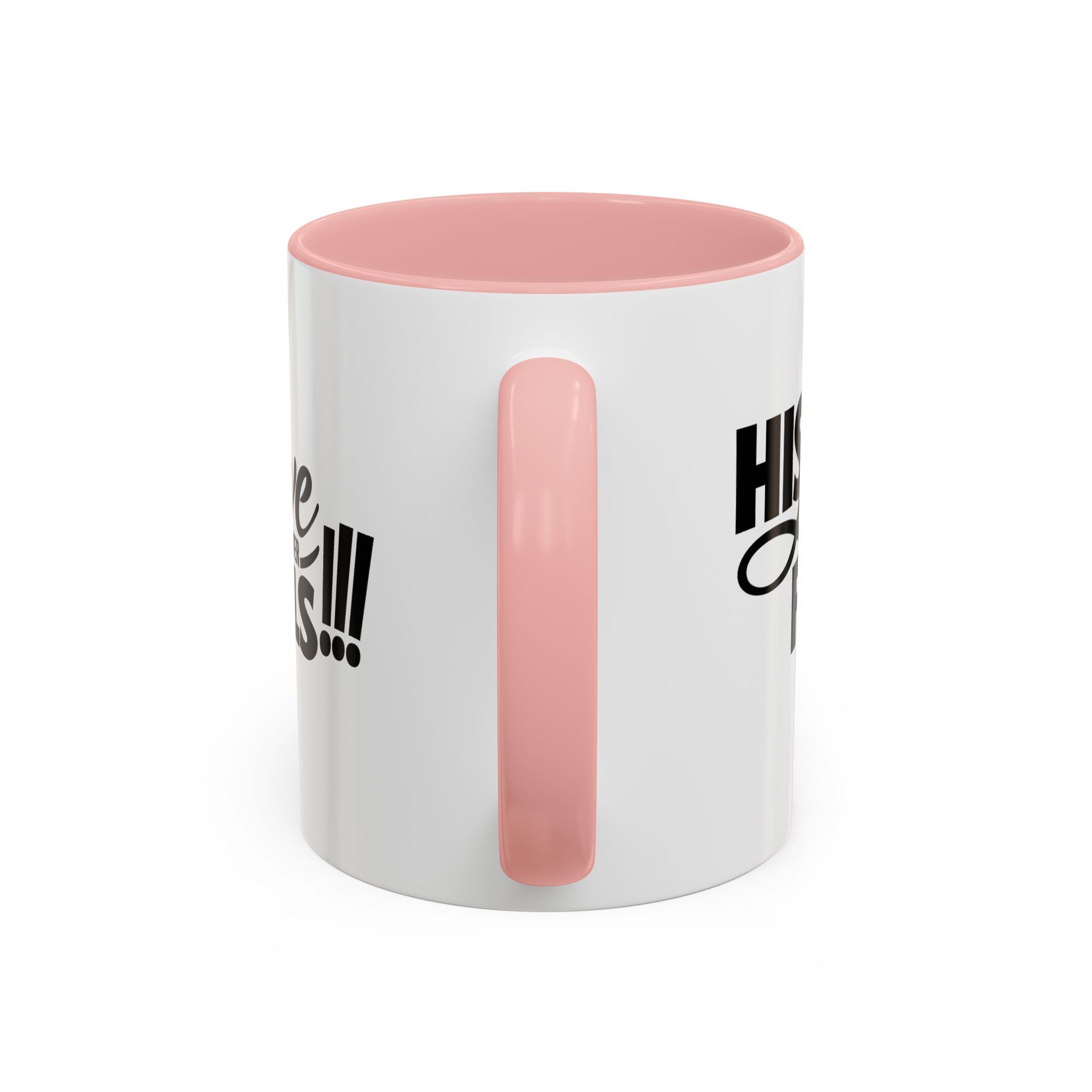 His Love Never Fails Coffee Mug — Inspirational Christian Accent Mug (11/15oz)