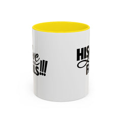 His Love Never Fails Coffee Mug — Inspirational Christian Accent Mug (11/15oz)