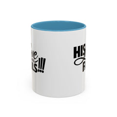 His Love Never Fails Coffee Mug — Inspirational Christian Accent Mug (11/15oz)