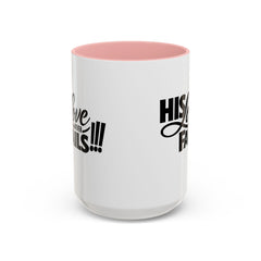 His Love Never Fails Coffee Mug — Inspirational Christian Accent Mug (11/15oz)