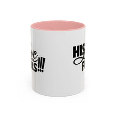 His Love Never Fails Coffee Mug — Inspirational Christian Accent Mug (11/15oz)