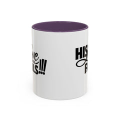 His Love Never Fails Coffee Mug — Inspirational Christian Accent Mug (11/15oz)